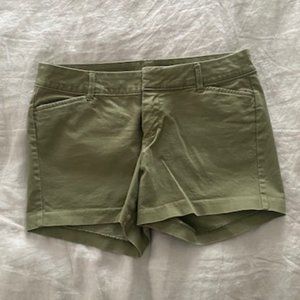 Old Navy Olive Green Pixie Shorts